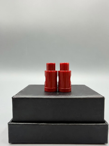 Lace locks maroon base - lace,
