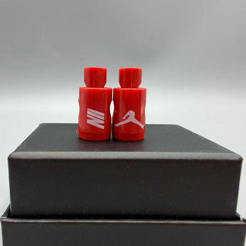 Red base white man - red, logo