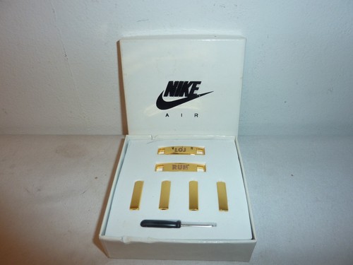 Nike air gold tone lace - nike, locks